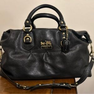 Madison Sabrina Leather Coach Purse